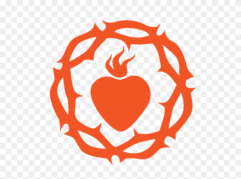 552x566 Sacred Heart Png Transparent Images, Pictures, Photos Png Arts - Sacred Heart Of Jesus Clip Art