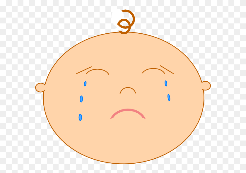 600x531 Sad Baby Png, Clip Art For Web - Transparent Baby Clipart
