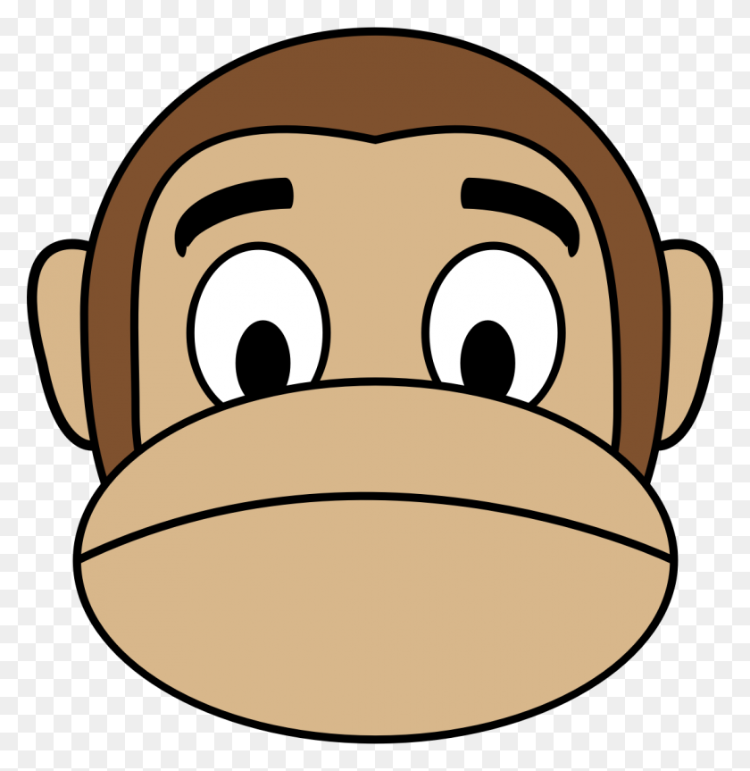 1116x1150 Sad Clipart Monkey Face - Tweet Clipart