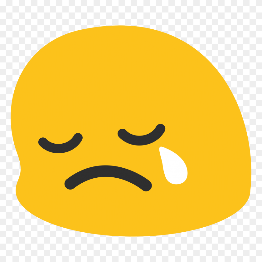 2000x2000 Sad Emoji Clipart Thinking - Thinking Face Emoji PNG