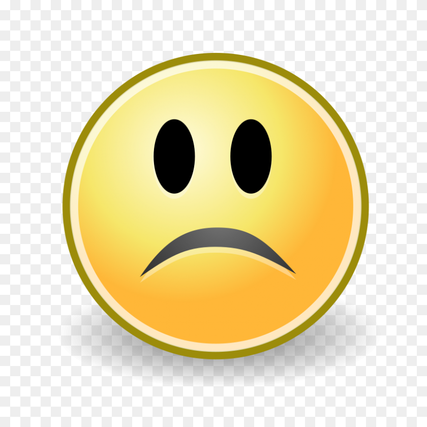 800x800 Sad Emoji Png Hd - Sad Emoji PNG
