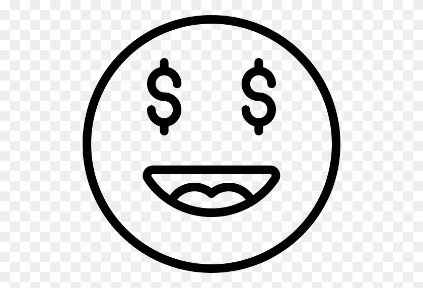 512x512 Sad Emoji Png Icon - Money Emoji PNG
