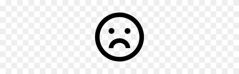 200x200 Sad Face Emoji Icons Noun Project - Sad Face Emoji PNG