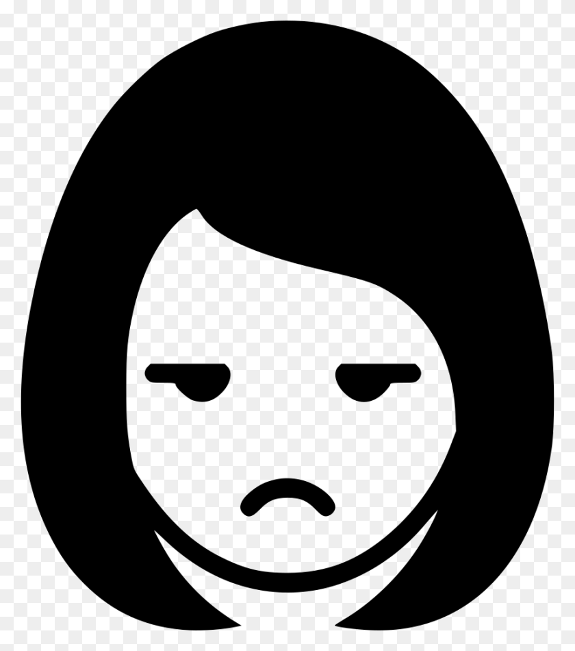 858x980 Sad Glare Girl Woman Png Icon Free Download - Glare PNG