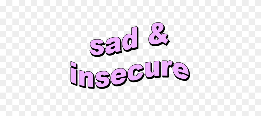 Sad Insecure Pink - Insecure Clipart – Stunning free transparent png ...