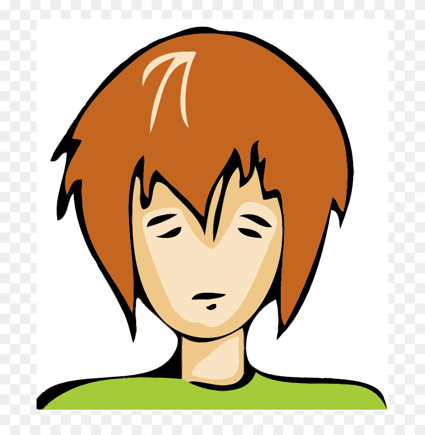 718x800 Sad Person Picture - Angry Mom Clipart