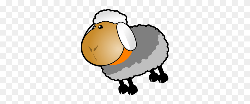 298x291 Sad Sheep Cliparts - Cute Lamb Clipart
