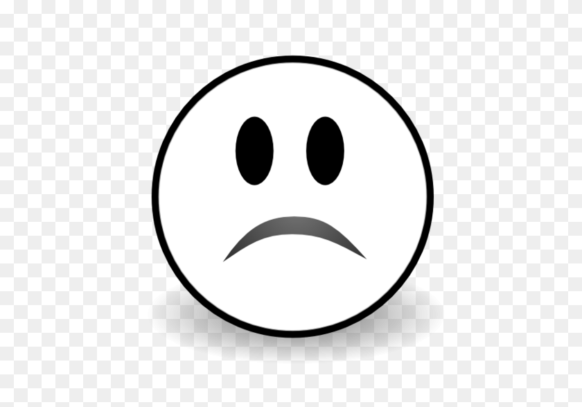 527x527 Sadness Clipart Frowny Face - Sick Face Clipart