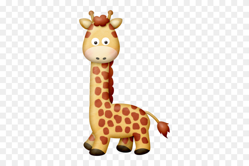 313x500 Сафари Жирафа Жираф, Картинки И Зоопарк - Клипарт Животные Джунглей