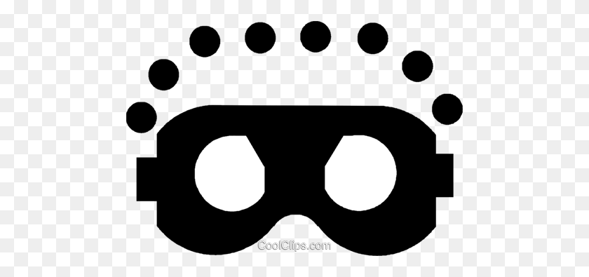 480x335 Safety Goggles Royalty Free Vector Clip Art Illustration - Safety Clipart