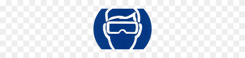 200x140 Safety Goggles Symbol Sign Symbol Laboratory Goggles Clip Art Eye - Lab Safety Clipart