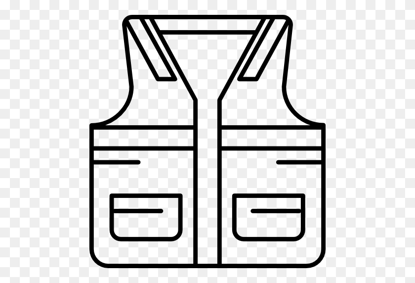 512x512 Safety Vest - Safety Vest Clipart