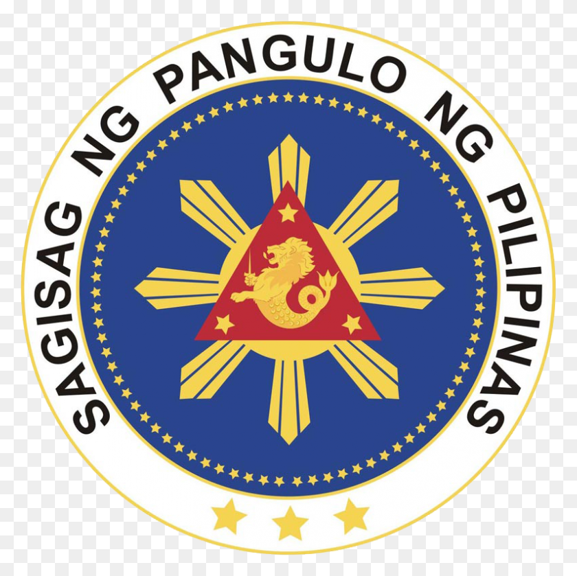 793x792 Sagisag Ng Pangulo Ng Pilipinas - Президентская Печать Png