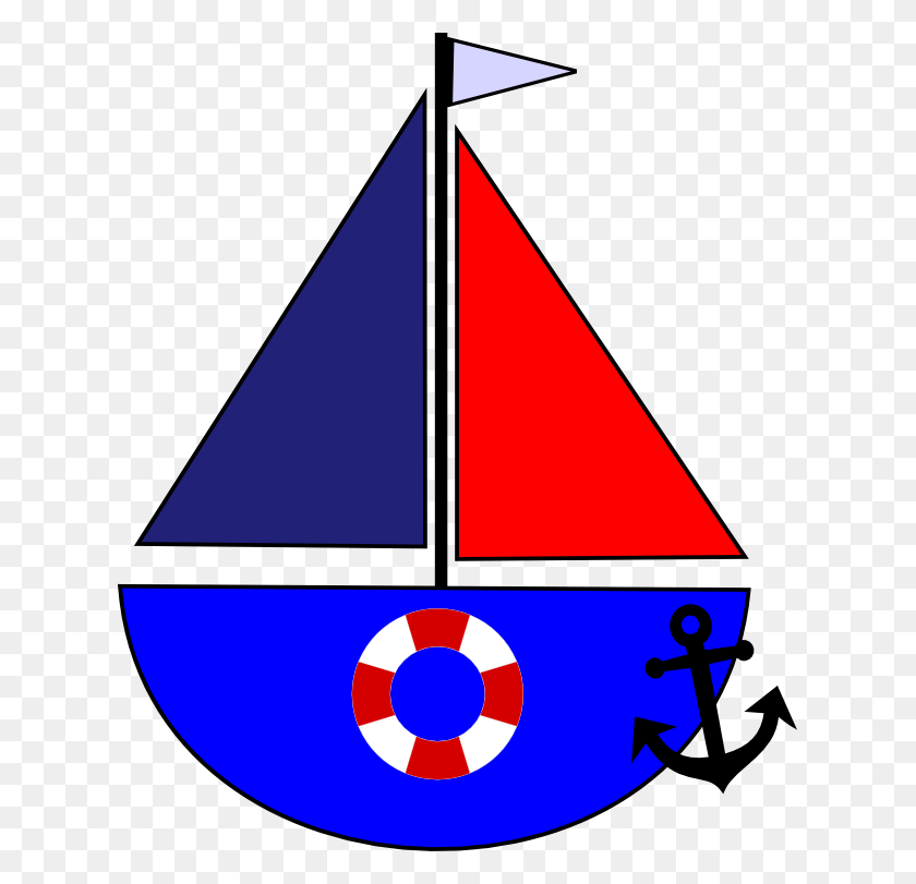 623x751 Sailboat, Anchor And Life Preserver Svg's Nautical - Yacht Clipart
