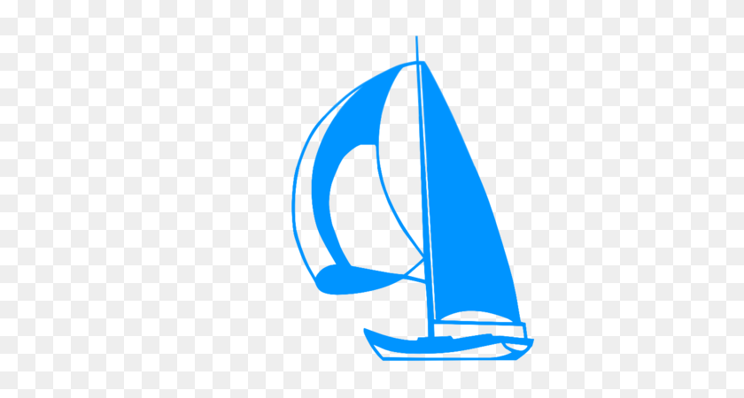 390x390 Sailboat Clipart - Free Nautical Clip Art