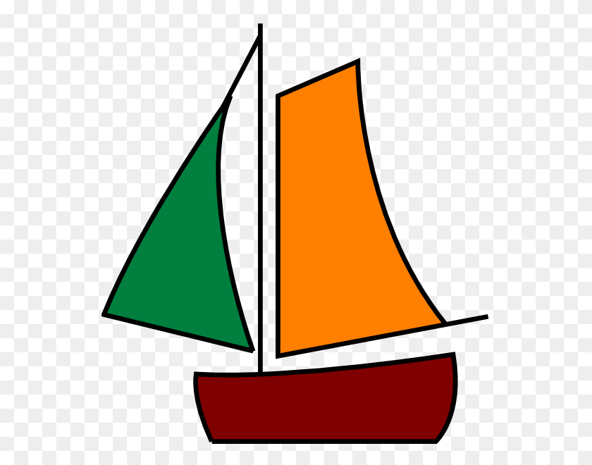 552x600 Sailboat Clipart Symbol - Sailing Ship Clip Art