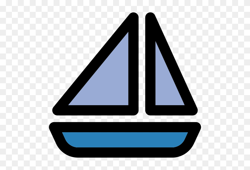 512x512 Sailboat Png Icon - Sailboat PNG