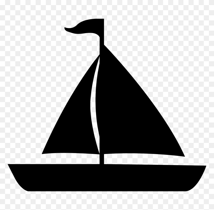 1890x1851 Sailboat Silhouette Free Download - Sailboat PNG
