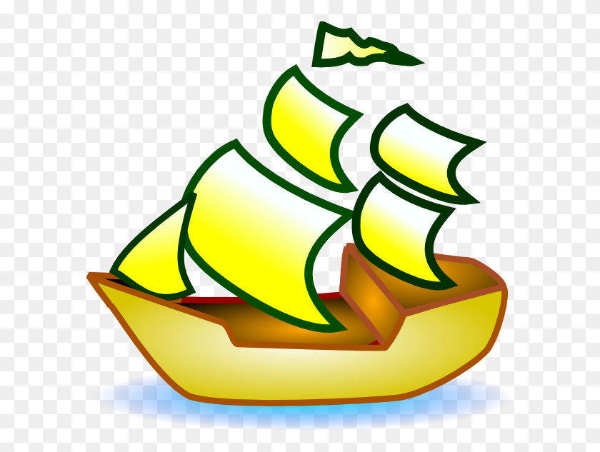600x573 Sailing Boat Png Clip Arts For Web - Boat Clipart PNG