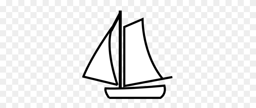 299x297 Sailing Boat White Clip Art - Yacht Clipart Black And White