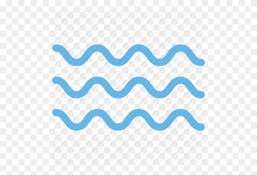 512x512 Sailing, Sea, Water, Waves Icon - Water Waves PNG