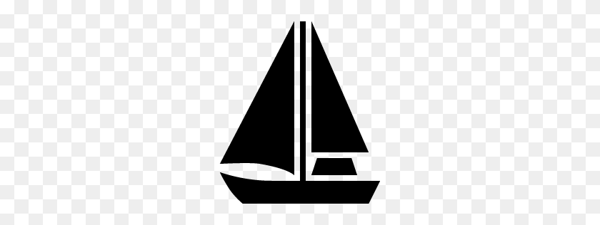 256x256 Sailing Yacht Icon - Yacht PNG