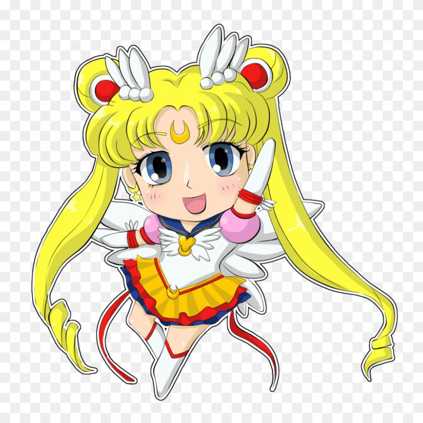 800x800 Sailor Moon Clip Art - Sailor Moon Clipart