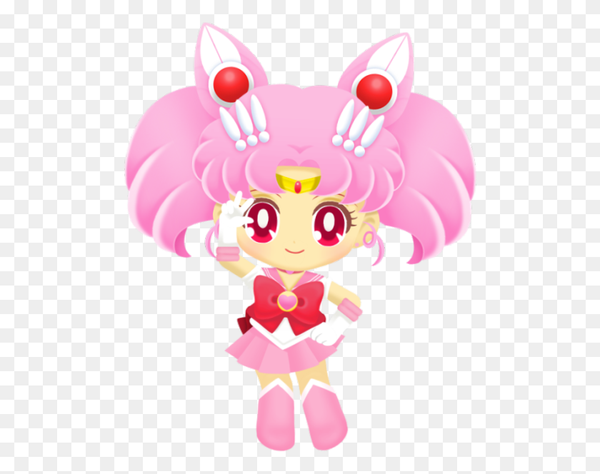 500x604 Sailor Moon Clipart Pink Transparent - Moon Transparent PNG