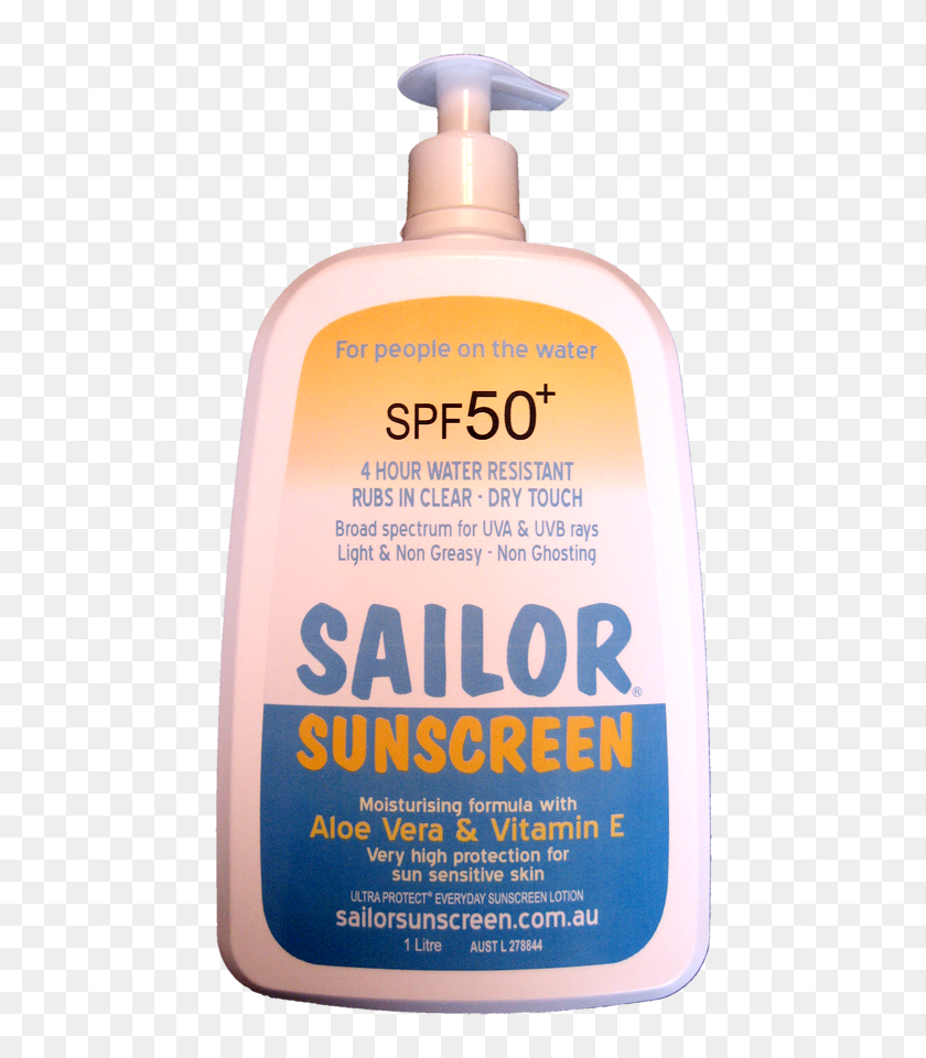 720x900 Sailor Sunscreen Pump Pack - Sunscreen PNG