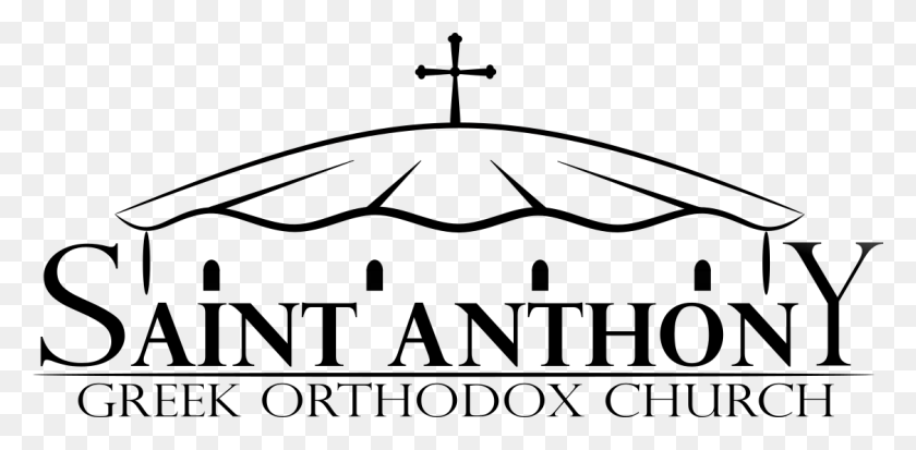1125x510 Saint Anthony Greek Orthodox Church S Rosemead Blvd - Religious Easter Clipart Black And White