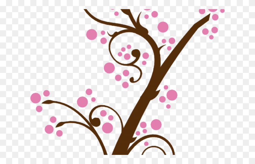640x480 Sakura Blossom Clipart Clip Art - Sakura Flower Clipart