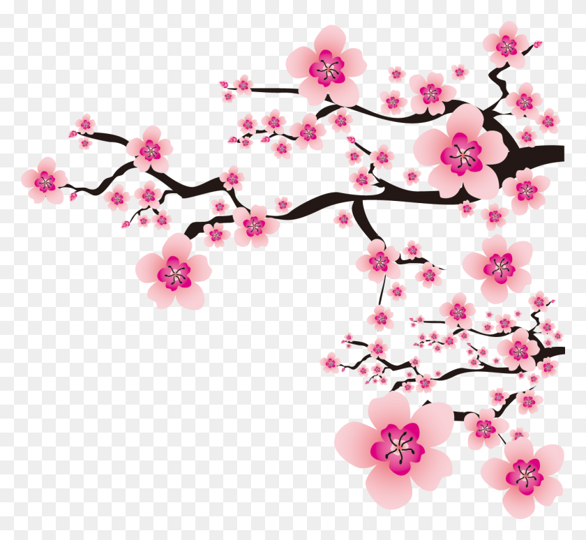 1275x1168 Sakura Png Images Free Download - Blossom PNG