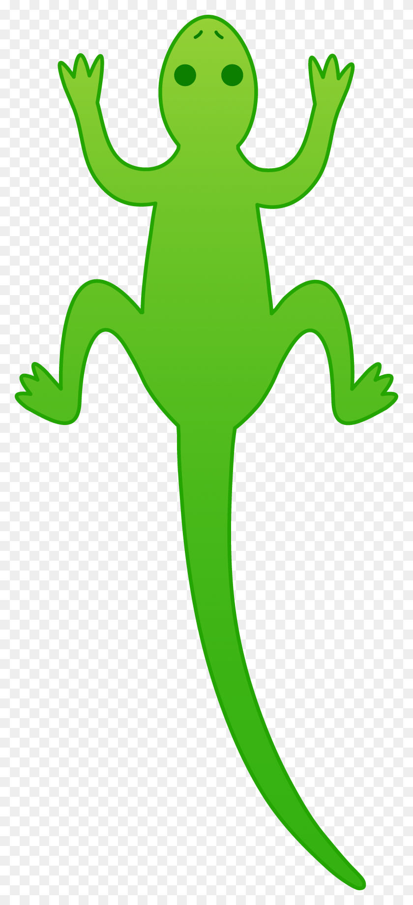 3026x6908 Salamander Clipart Green Lizard - Tennessee Clipart