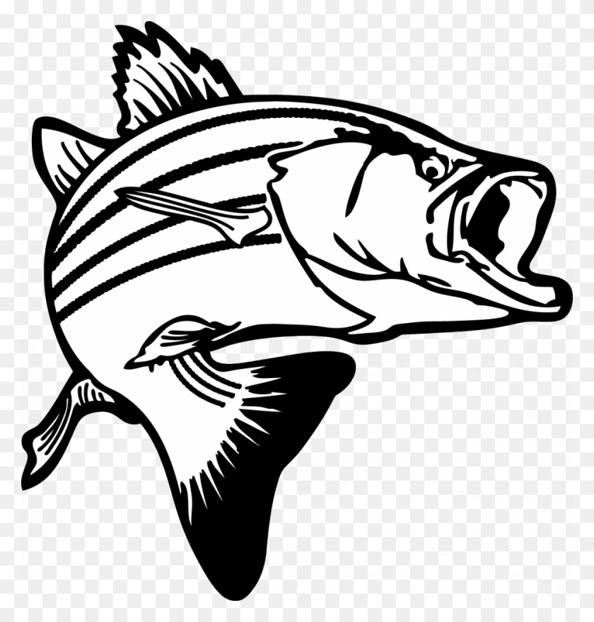940x989 Salmon Fish Clip Art - Gone Fishing Clipart