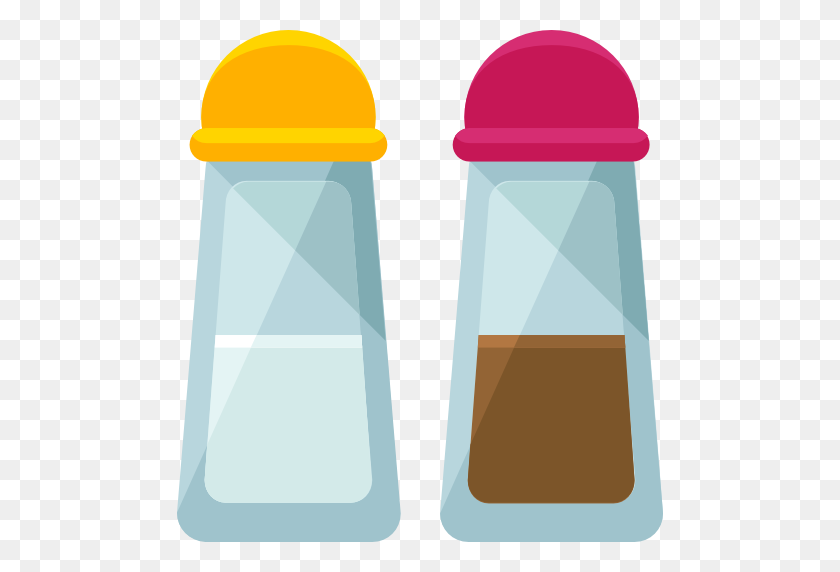 512x512 Salt Clipart Icon - Salt And Pepper Shakers Clipart