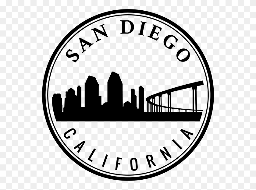 564x564 San Diego - San Diego Clipart