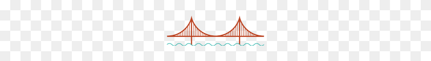 190x59 Сан-Франциско Футболка С Логотипом Моста Золотые Ворота - Мост Золотые Ворота Png