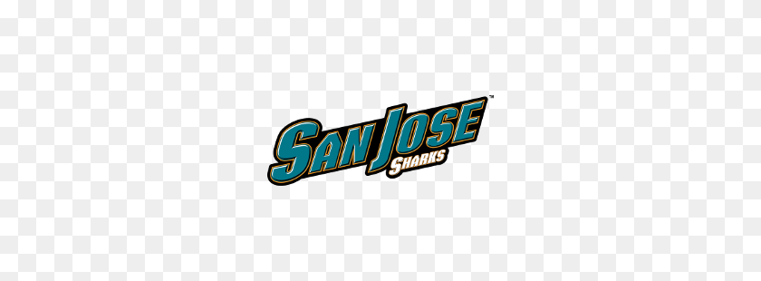 250x250 San Jose Sharks Wordmark Logotipo De Deportes Logotipo De La Historia - San Jose Sharks Logotipo Png