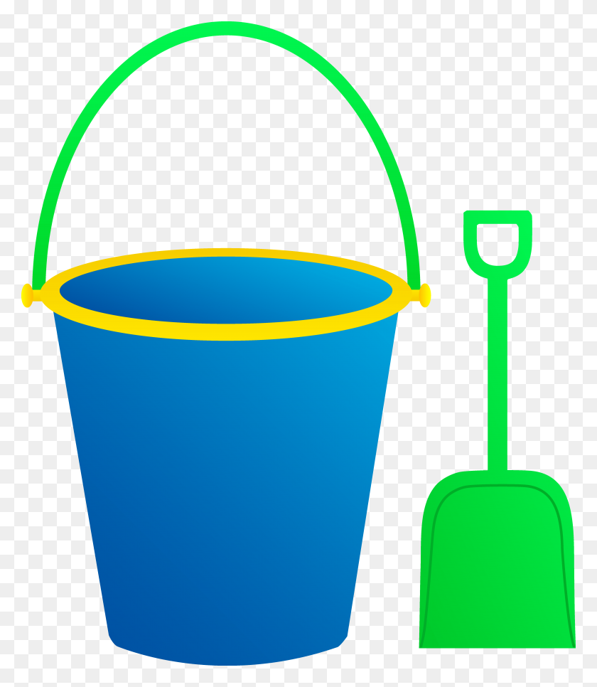 5409x6283 Sand Bucket Cliparts - Sand Clipart PNG