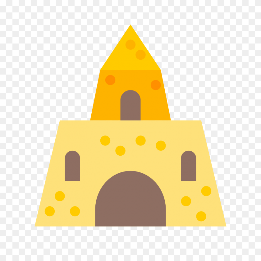 1600x1600 Значок Замок Из Песка - Замок Из Песка Png