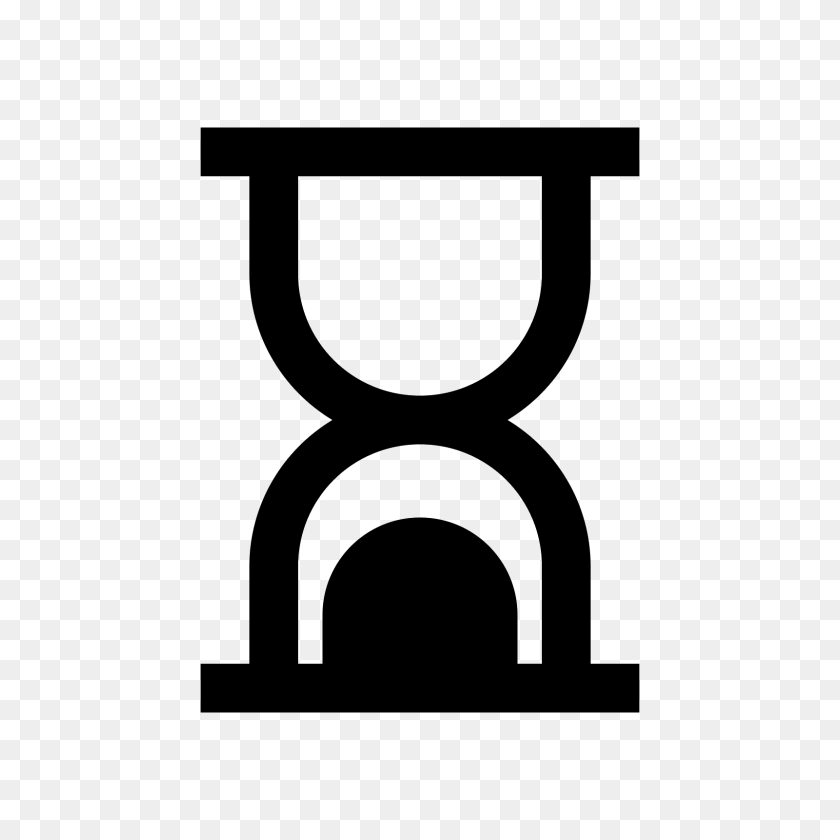 1600x1600 Sand Timer Icon - Sand Timer Clipart