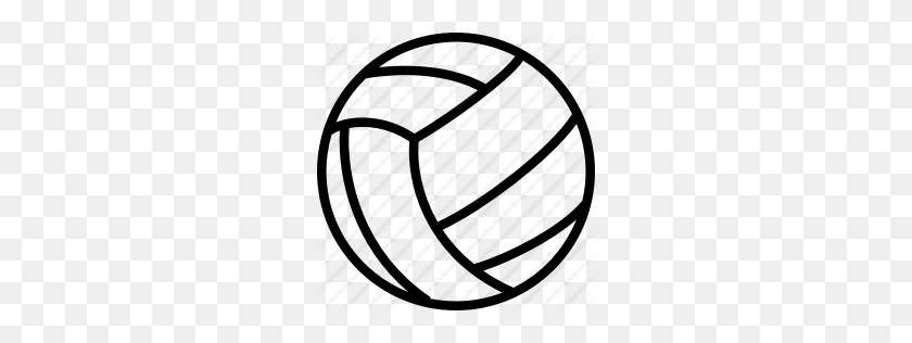 256x256 Sand Volleyball Clipart Free Clipart - Beach Volleyball Clipart