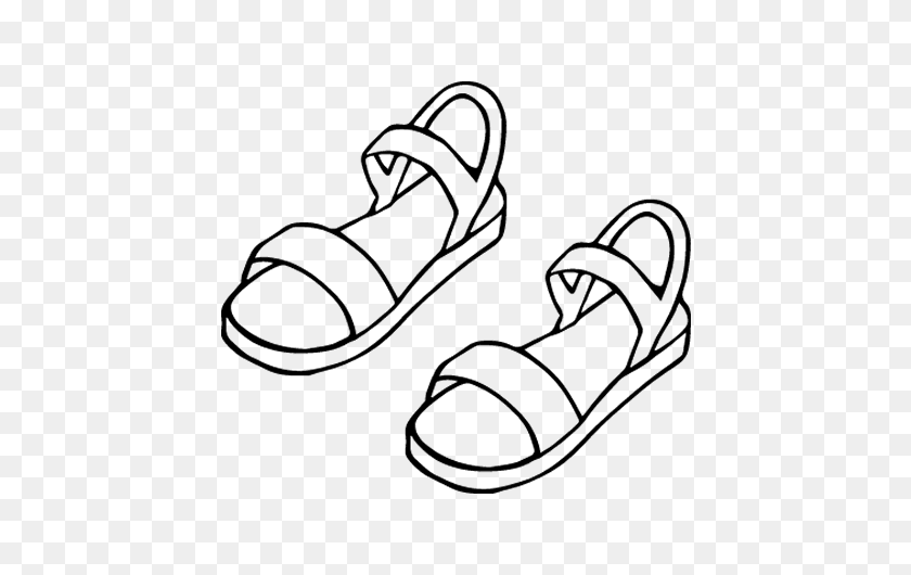 600x470 Sandals Coloring Pages Classroom Coloring Pages - Fourth Of July Images Clipart Free