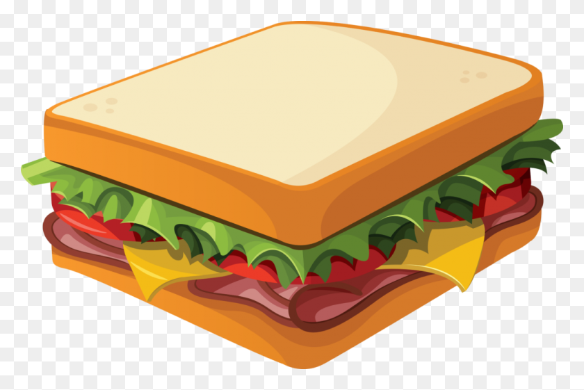 1024x659 Sandwich Clipart Burger Clip Art - Peanut Butter Sandwich Clipart
