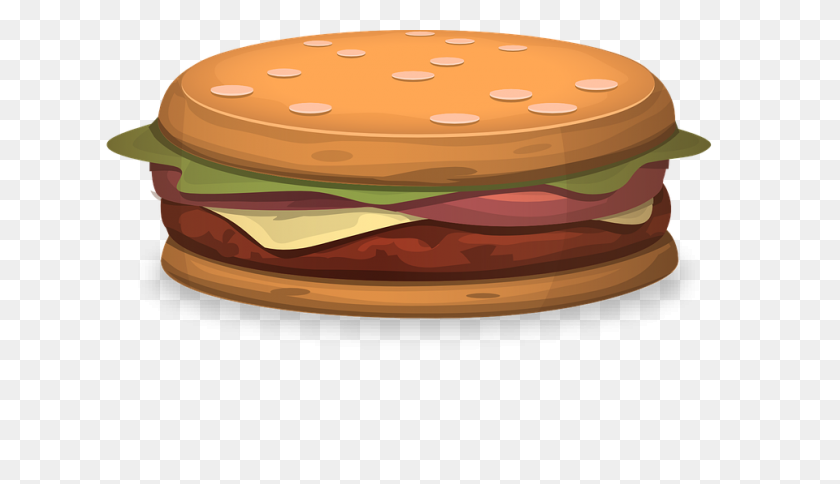 960x523 Sandwich Clipart Cheeseburger - Sandwich Clipart PNG