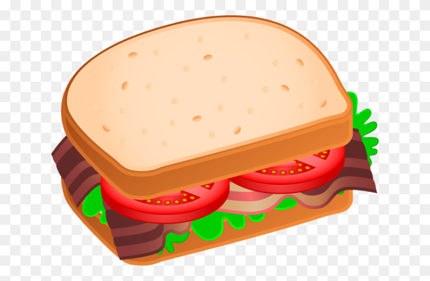 640x490 Sandwich Clipart Snadwich - Subway Sandwich Png