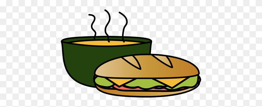 450x283 Бутерброд С Тарелкой Супа Картинки - Бесплатный Клипарт Сэндвич