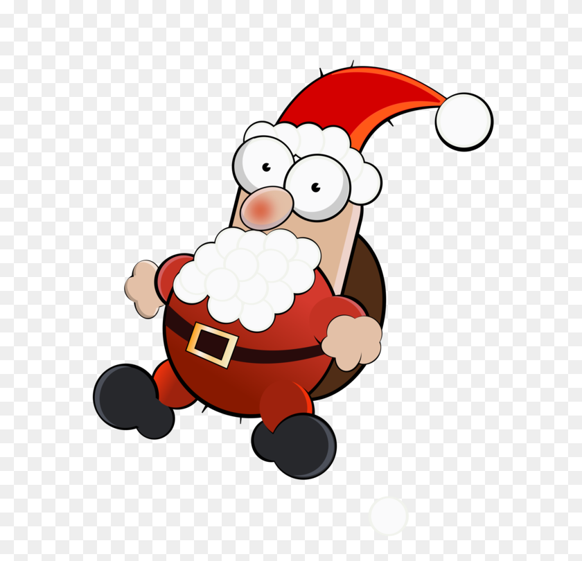 644x750 Santa Claus Christmas Day Jack Frost Rudolph Saint Nicholas Day - Santa And Mrs Claus Clipart