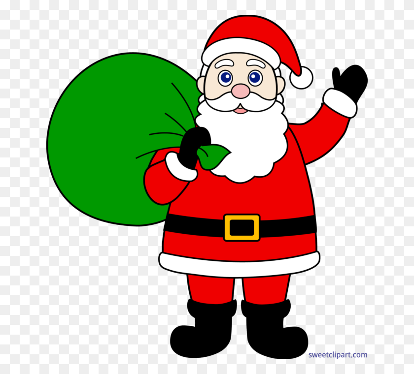 652x700 Санта-Клаус Картинки - Деды Морозы Список Клипарт