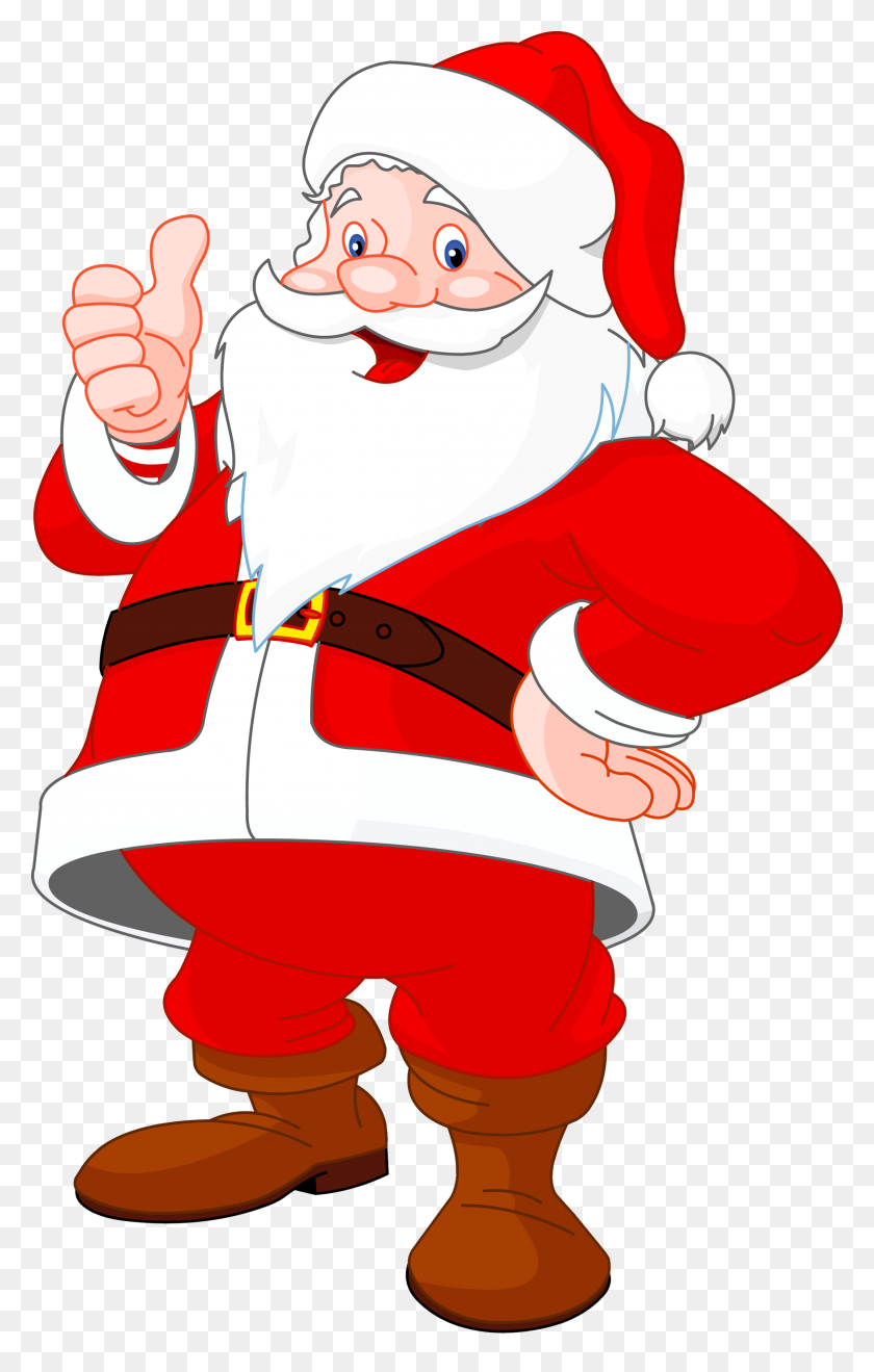 2150x3472 Santa Claus Clipart Png Free Download - Santa PNG